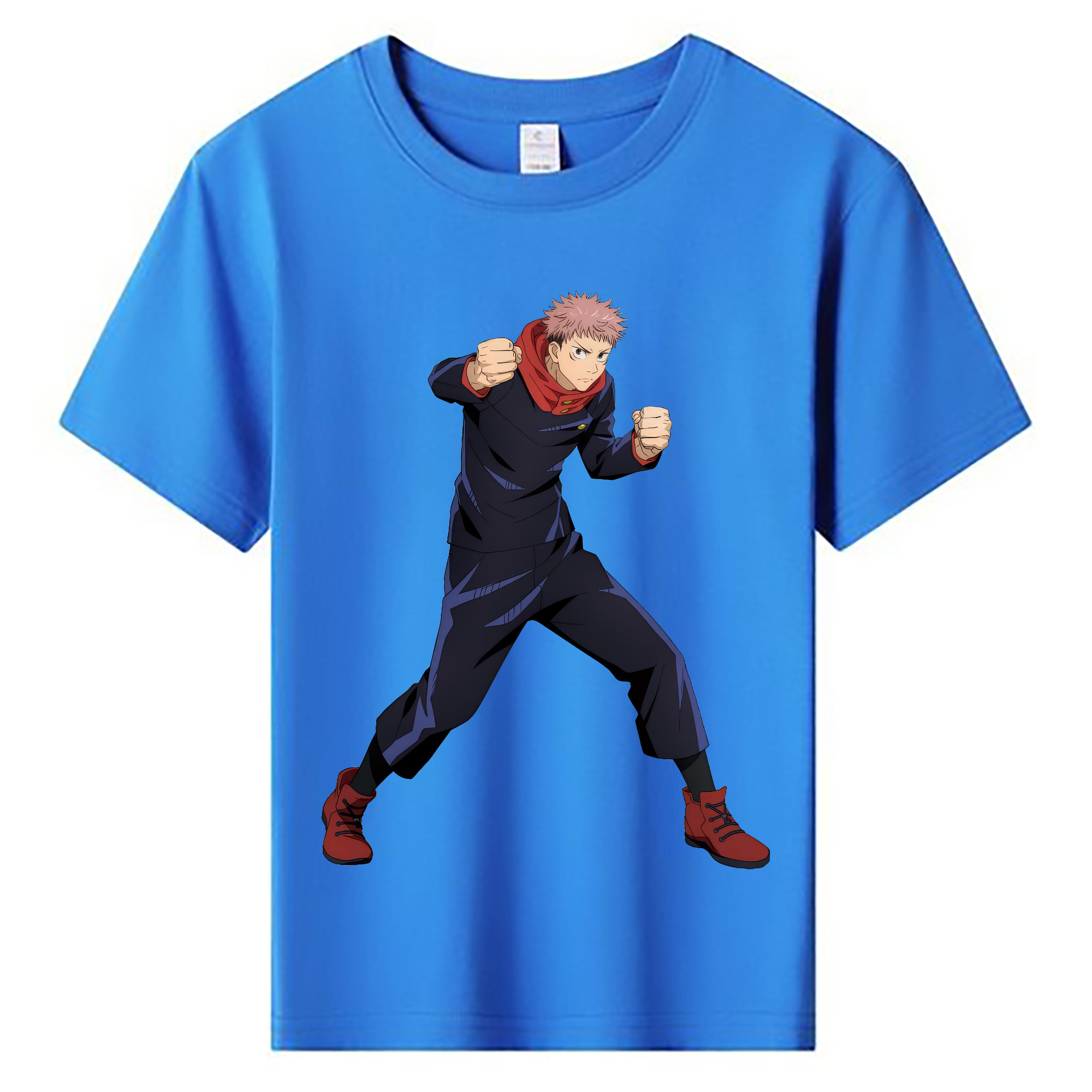（画像用） 呪術廻戦 Jujutsu Kaisen 綿100％キッズTシャツ（フロントプリント）